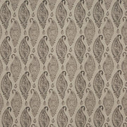 Prestigious Textiles Wollerton Slate paisley cotton linen fabric from the Greenhouse collection