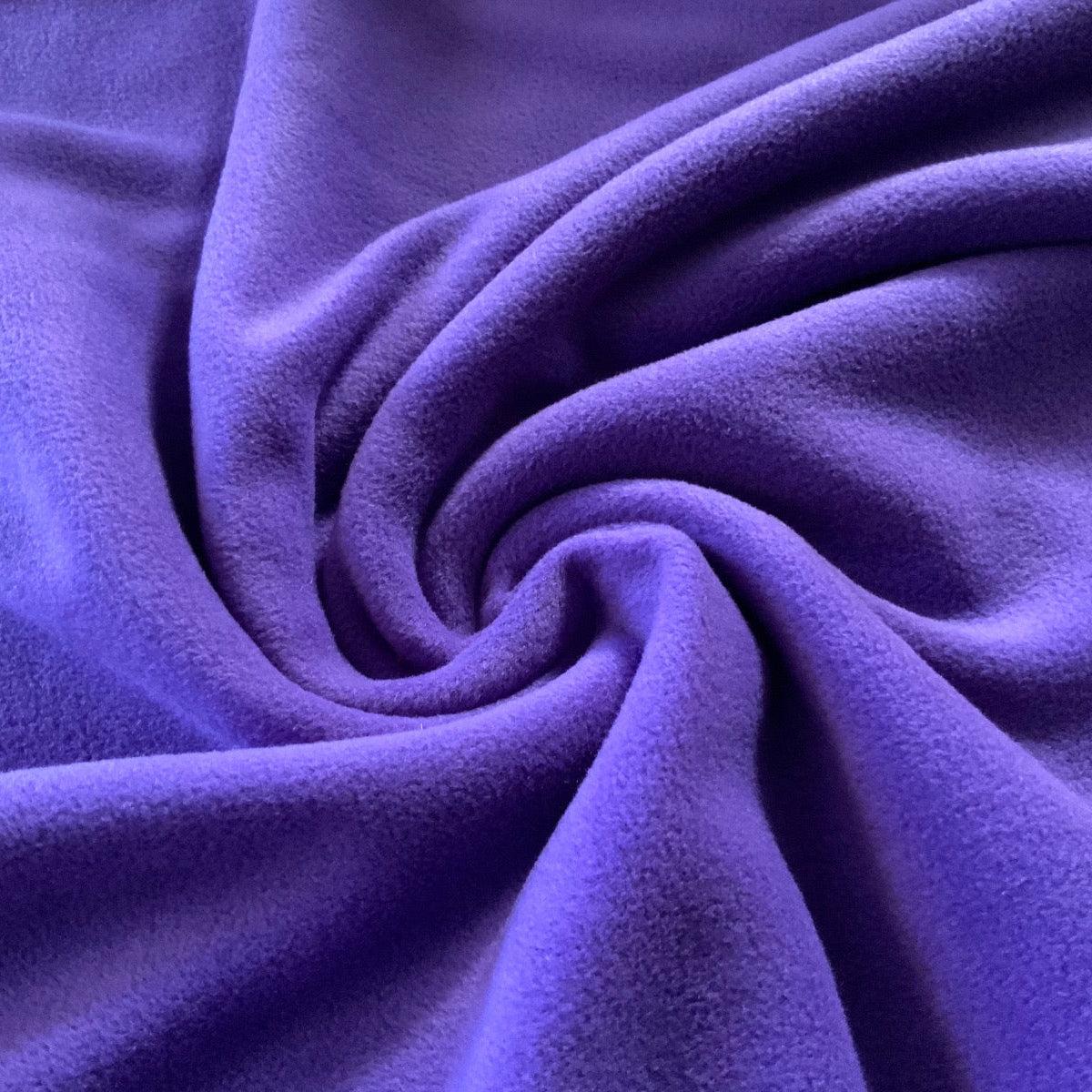 Purple Polar Fleece Fabric 