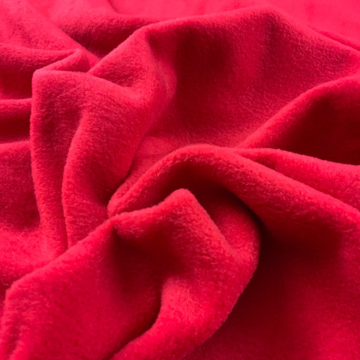 Red Polar Fleece Fabric