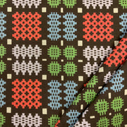S234 Welsh Blanket Tapestry Vintage Fabric