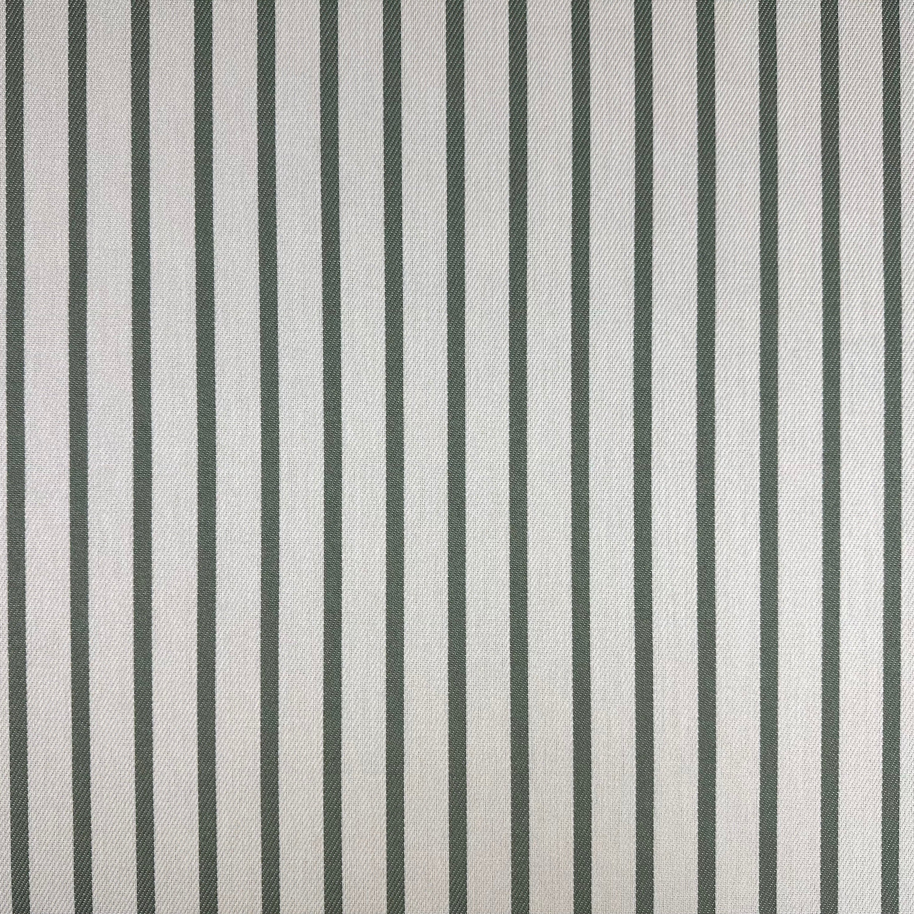 S291 Stain Resistant Stripe Forest Fabric Swatch