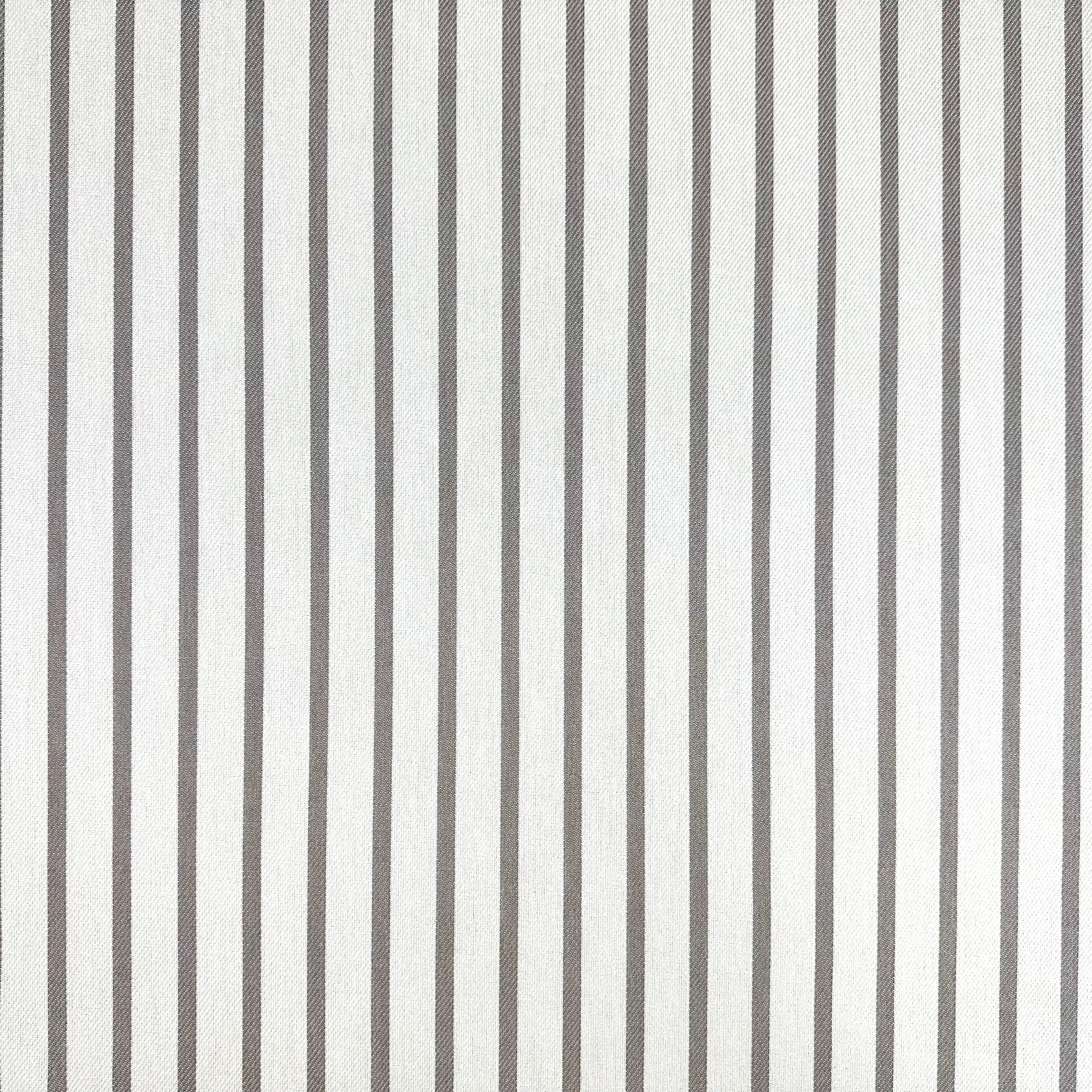 S294 Stain Resistant Stripe Taupe fabric flat