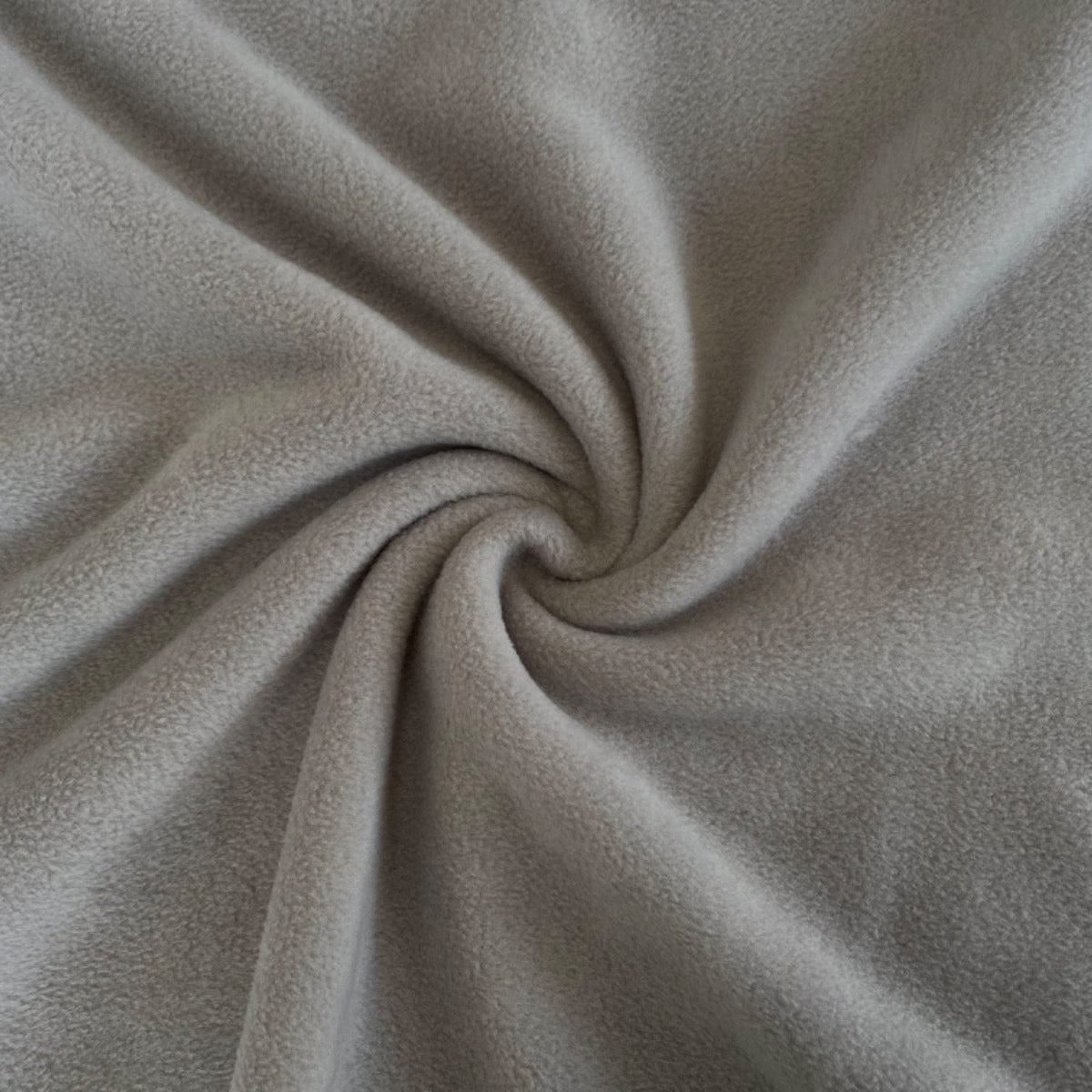 Silver Polar Fleece Fabric