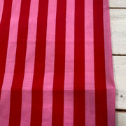 Strawberry Stripe Indian Print Tex ex 2916 Fabric