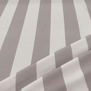 Bold Stripe Fabric In Taupe 