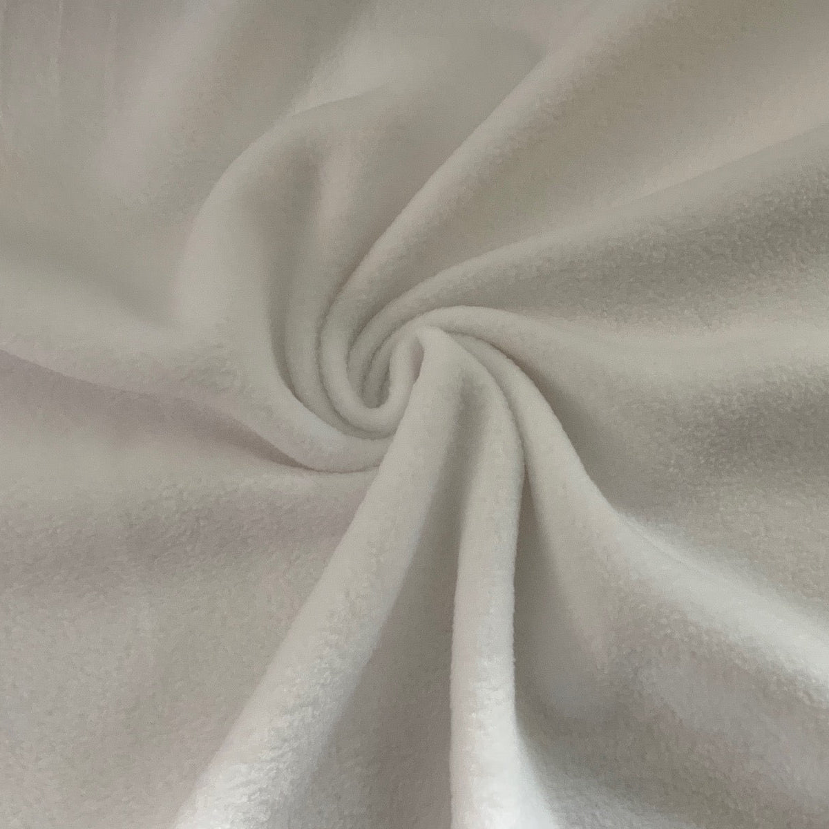 White Polar Fleece Fabric