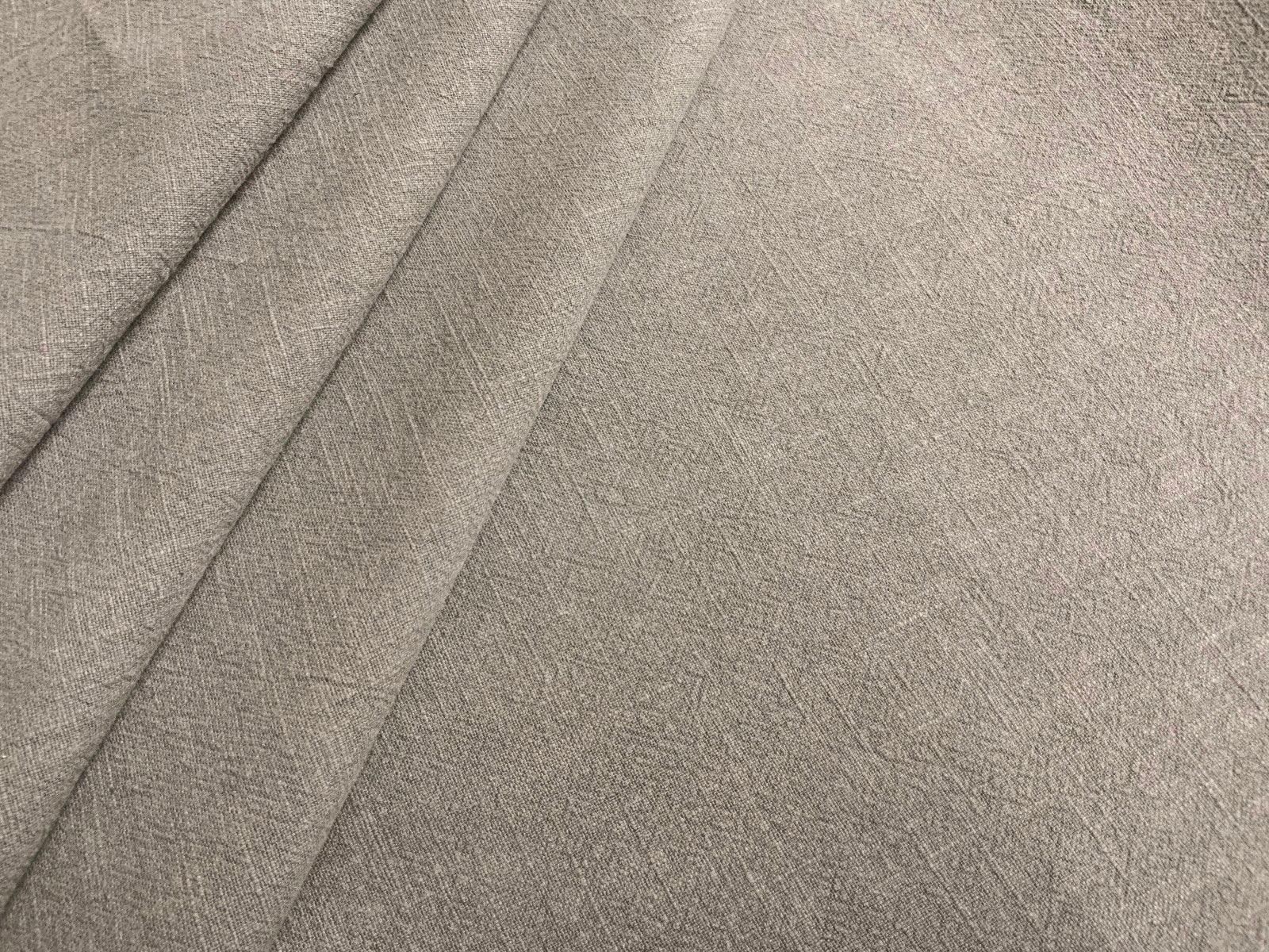 Washed Ramie Linen Look Grey B168