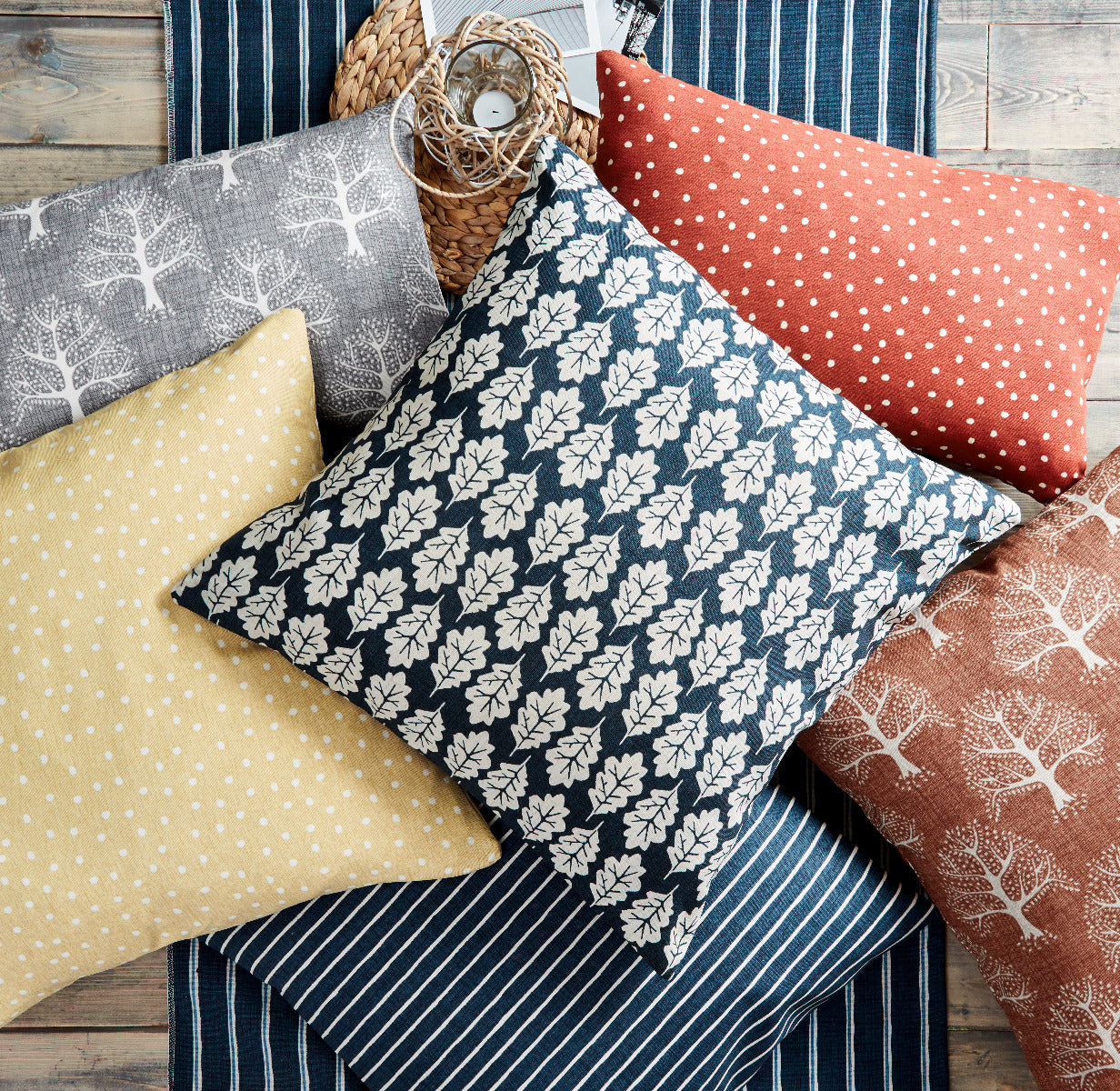 ILiv Pencil Stripe Ochre