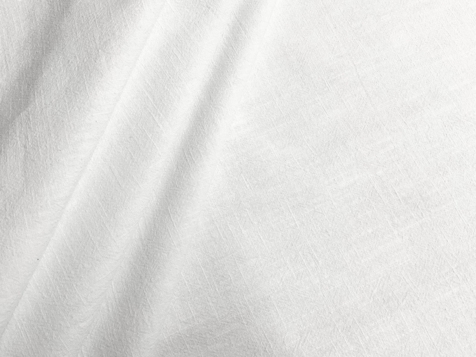 Washed Ramie Linen Look White B170