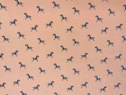 i466 Zebra Jersey Peach