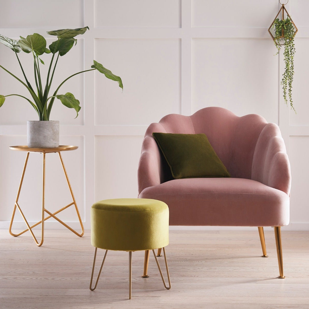 Clarke & Clarke Alvar Chartreuse