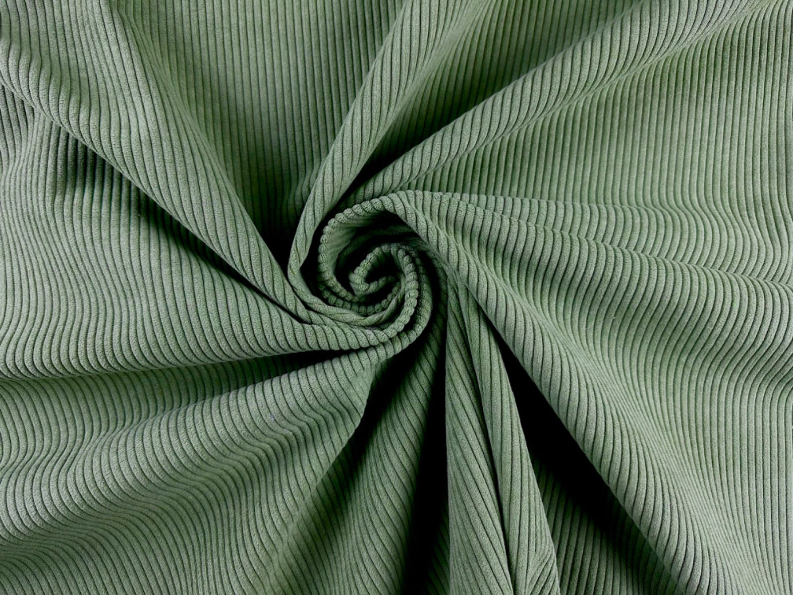 Chunky 5 Wale Upholstery Corduroy Sage H336