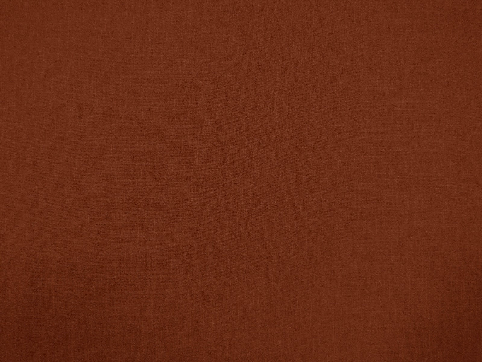 Washed Ramie Linen Look Rust B178