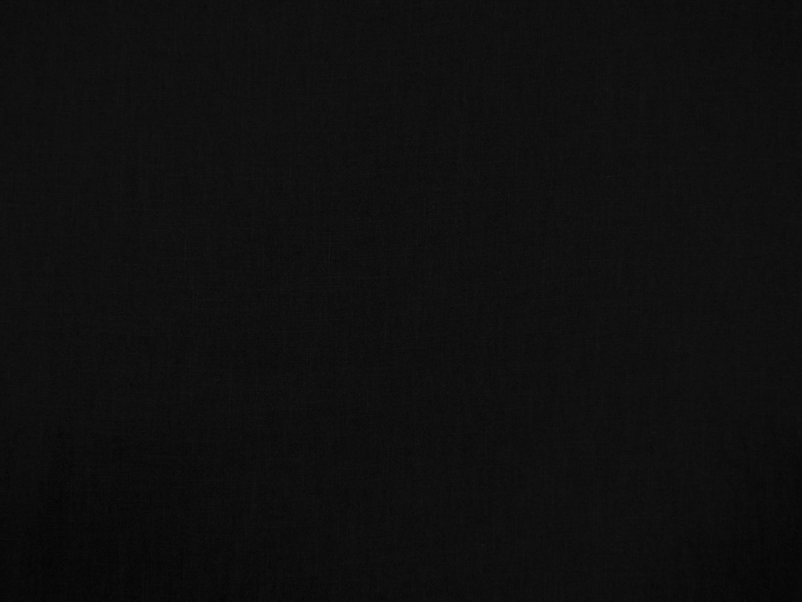 Washed Ramie Linen Look Black B182