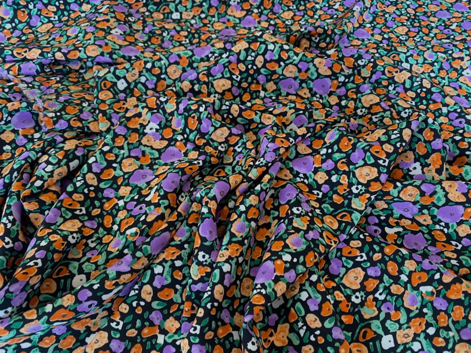 Jewel Flowers Multi| Textile Express | Buy Fabric Online