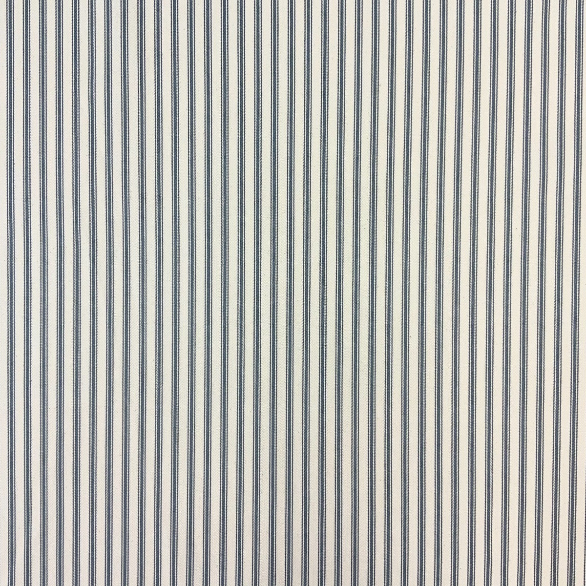 S121 French Woven Ticking Teal