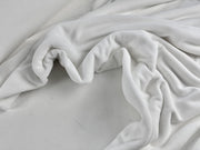 W32 Super Soft Stretch Fleece Off White