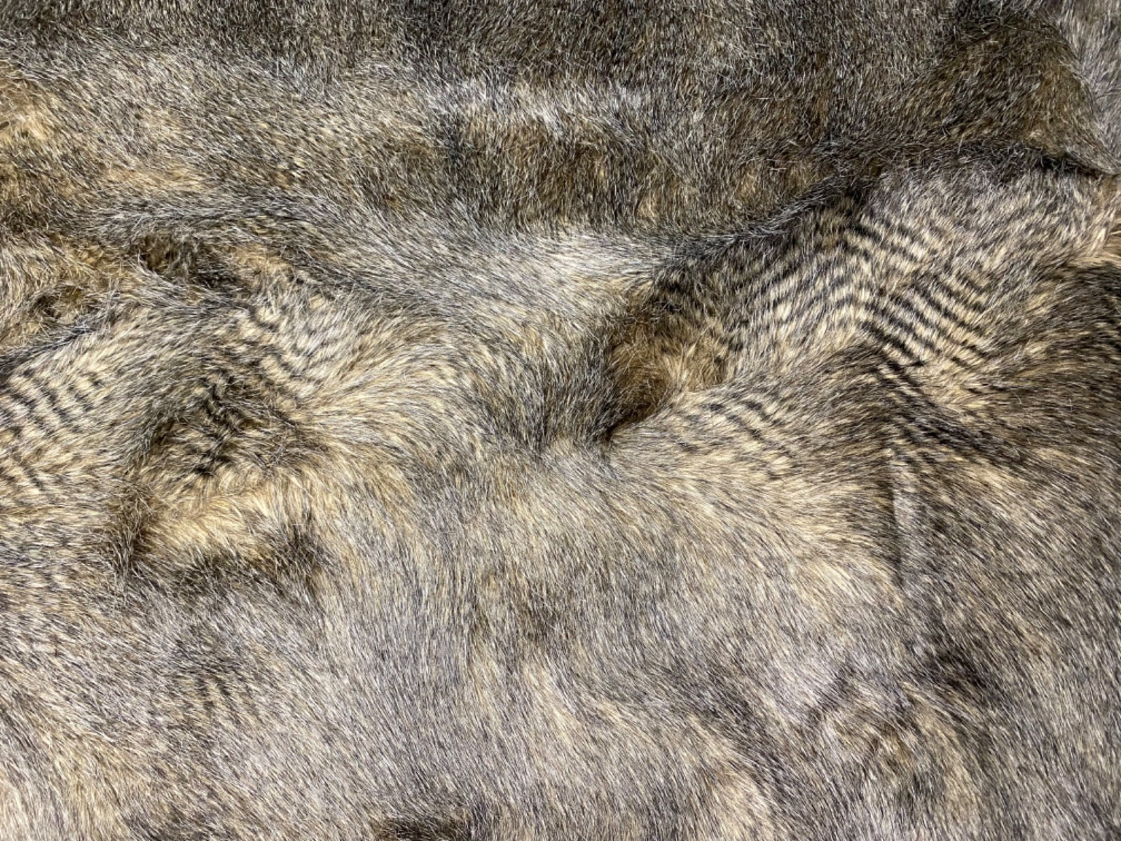 Luxury Faux Hyena Fur Tex Ex 2766