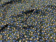 F326 Woodland Flowers Blue