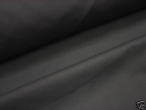 Extra Wide Sheeting Fabric Black