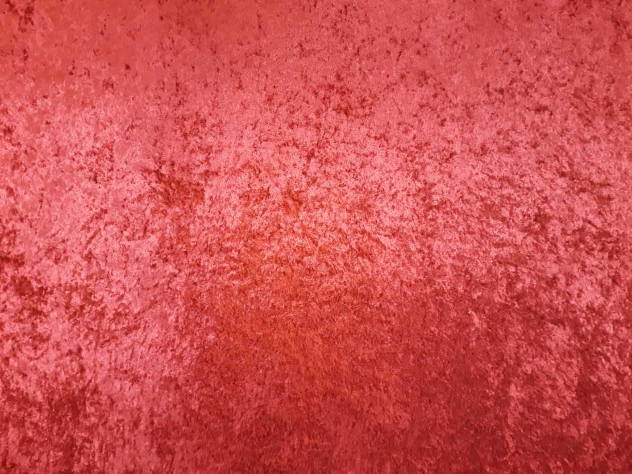 Stretch Velour Red