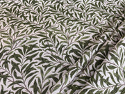 S247 Woven Willow Branch Tapestry Off White Green