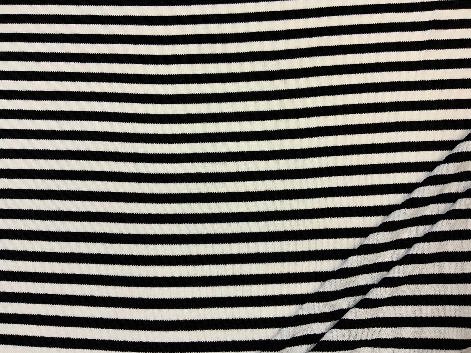 F233 Parisian Stripe Ponte Roma