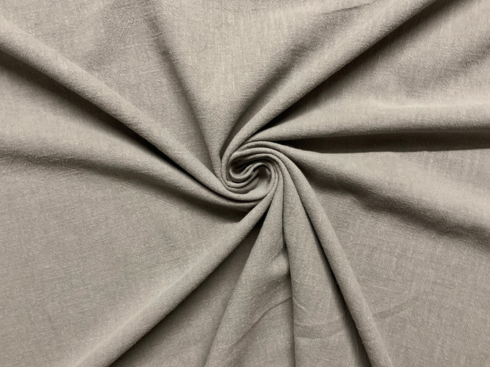 Washed Ramie Linen Look Grey B168