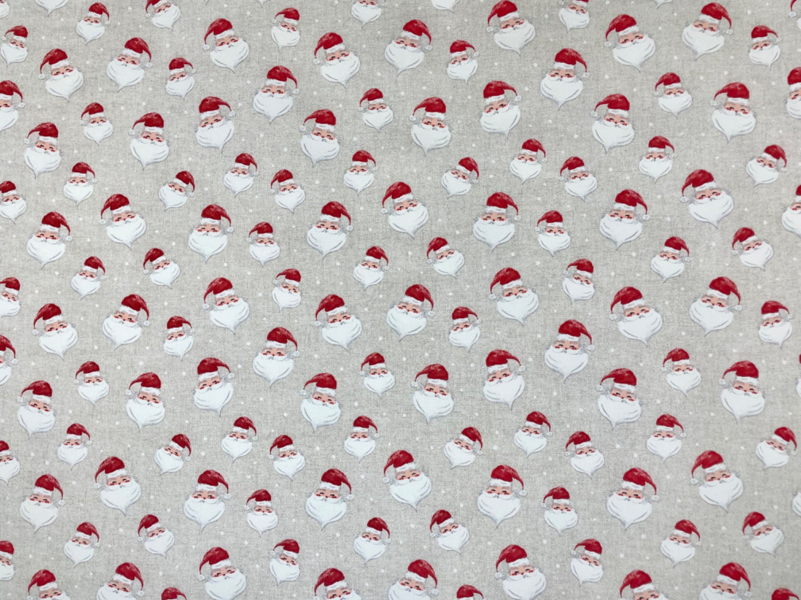 Father Christmas Faces Natural T494