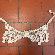 Victorian Guipure Collar Cappuccino