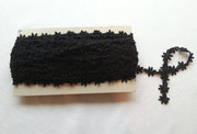 Daisy Trim Black