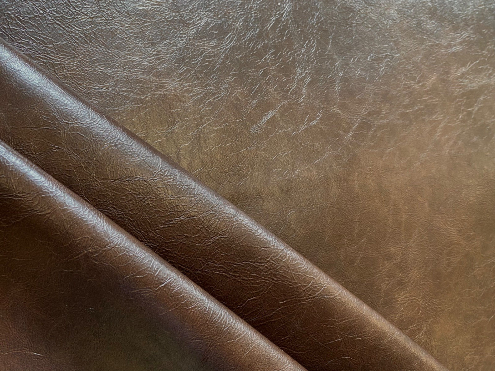 Vintage Leatherette Brown Tex Ex 2723