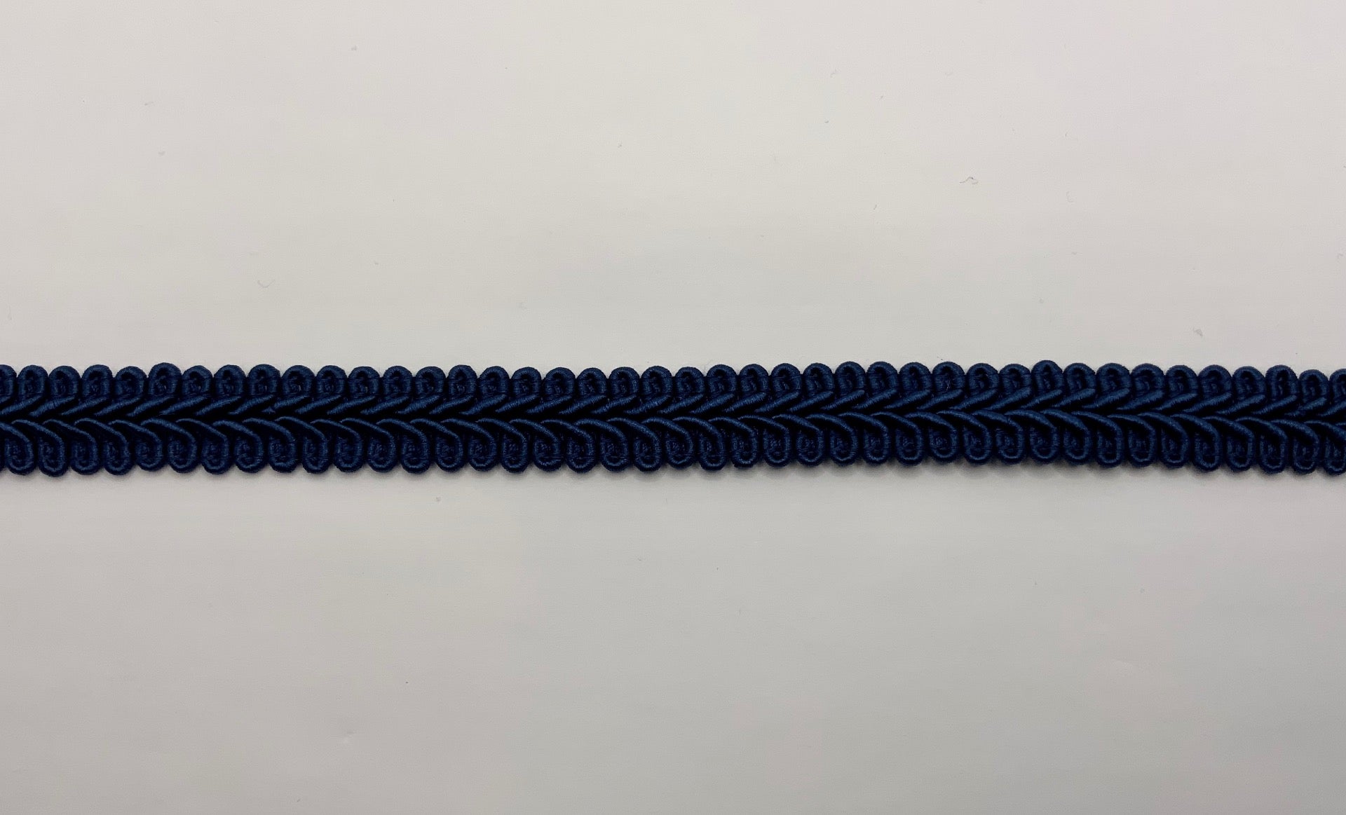 Royal Blue Scroll 1/2" Upholstery Braid