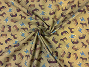 Horses Dress Cotton S83