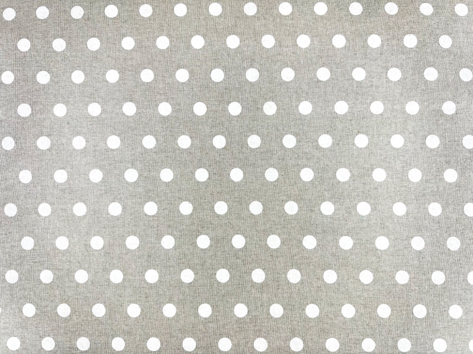 S259 Dots Linen Oilcloth