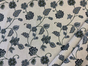 Tex Ex 2599 Bess Floral Tapestry Slate