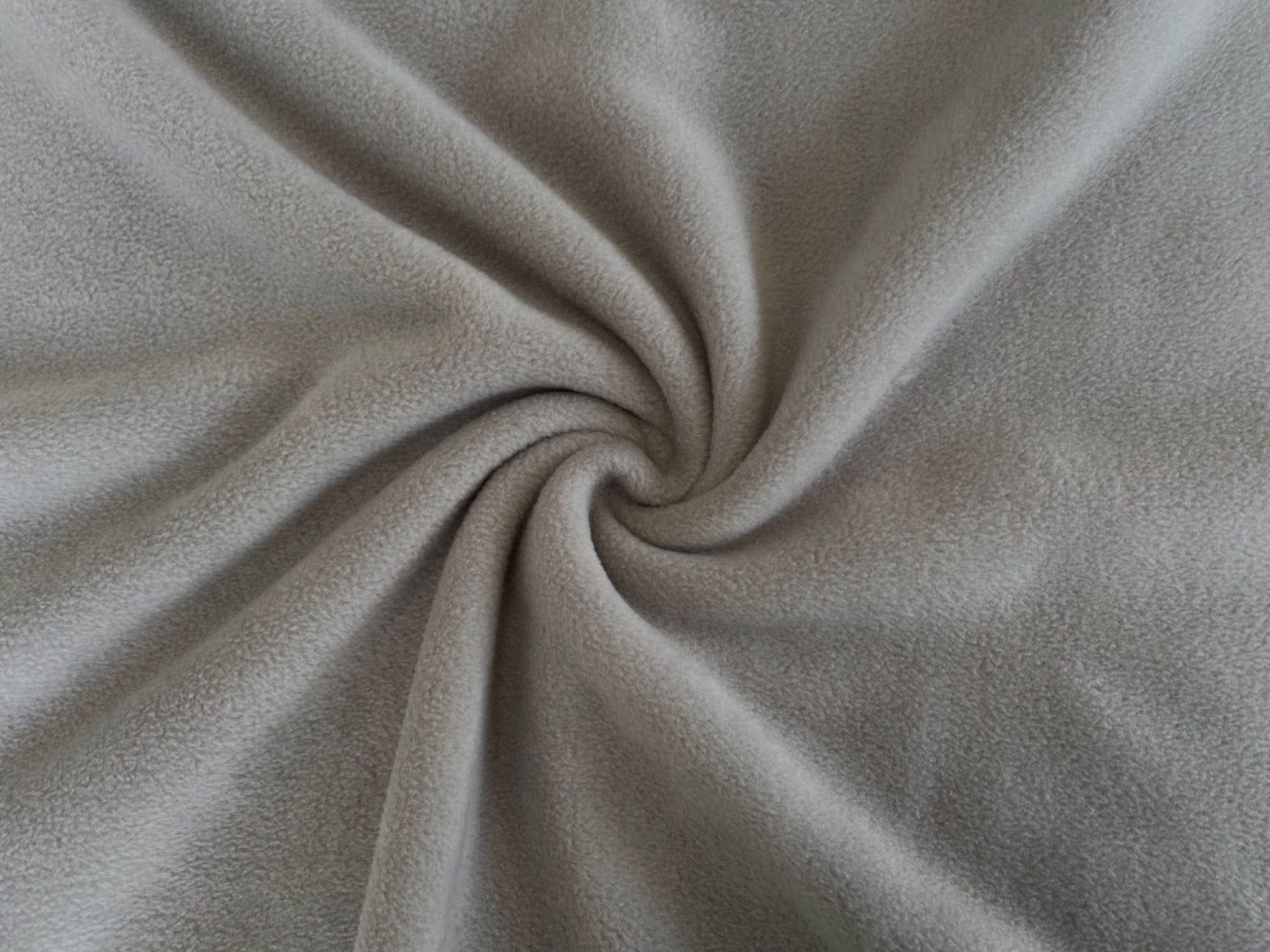 Silver Polar Fleece Fabric ES012