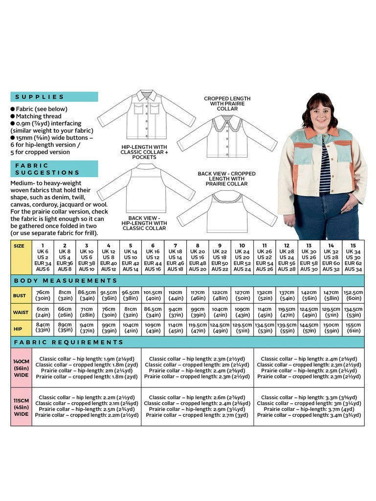 Tilly And The Buttons Sonny Jacket