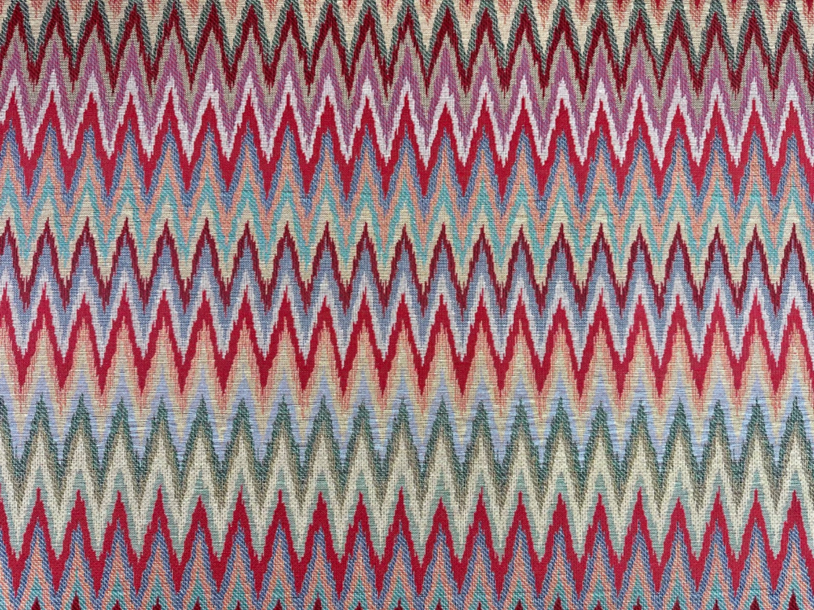 S263 Zig Zag Outdoor Tapestry Multi