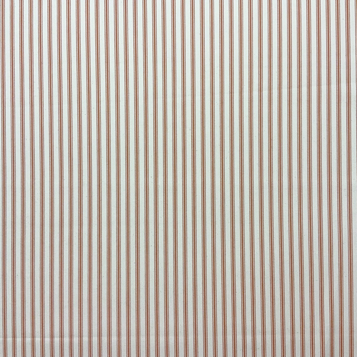 S120 French Woven Ticking Rust