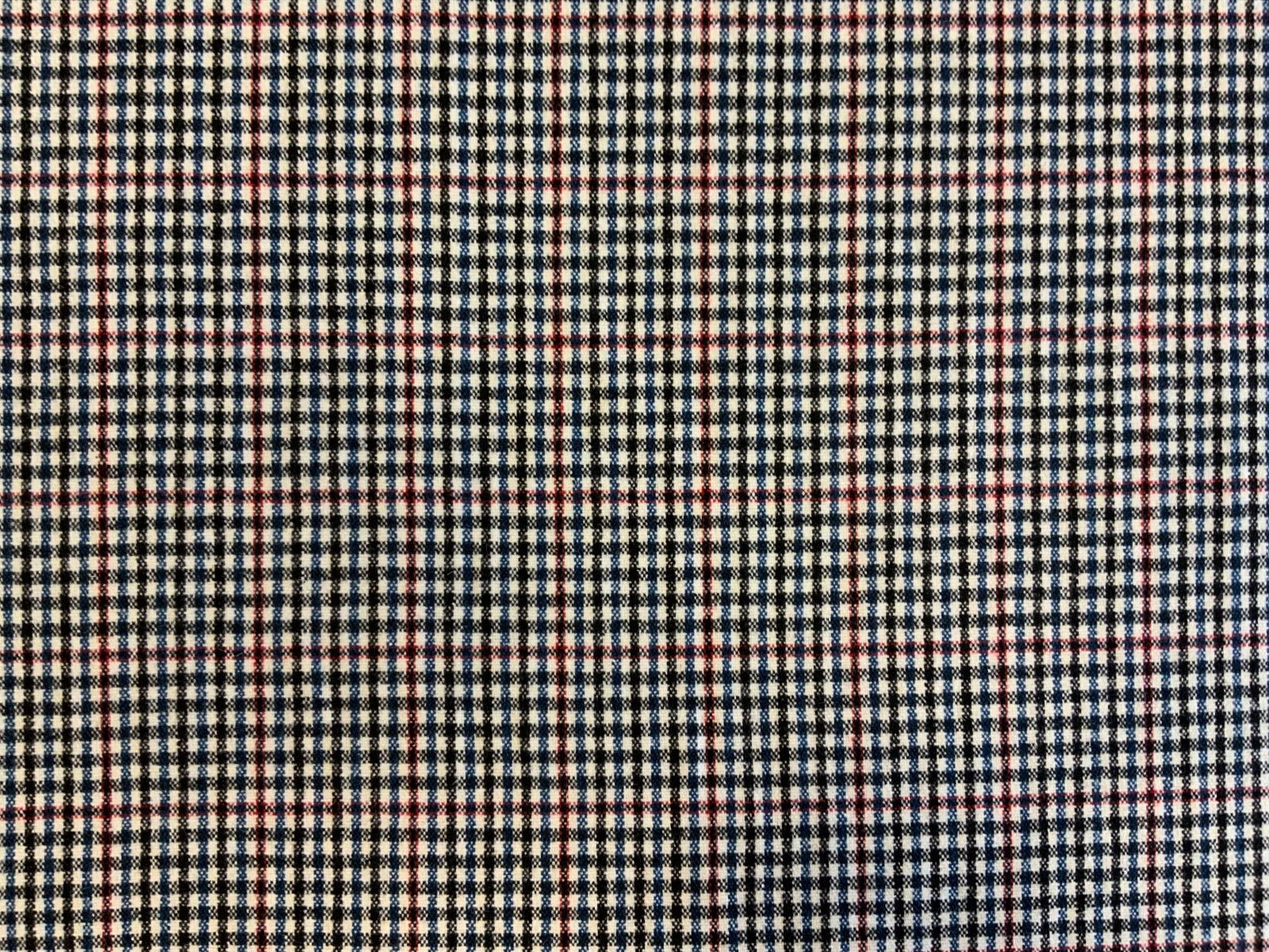 Glen Check Coating F103 Red/ Blue