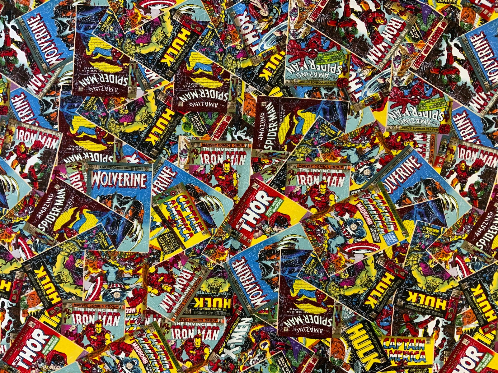 Marvel Comics Multi D59 | Textile Express