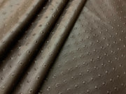 F185 Diamond Leatherette Brown