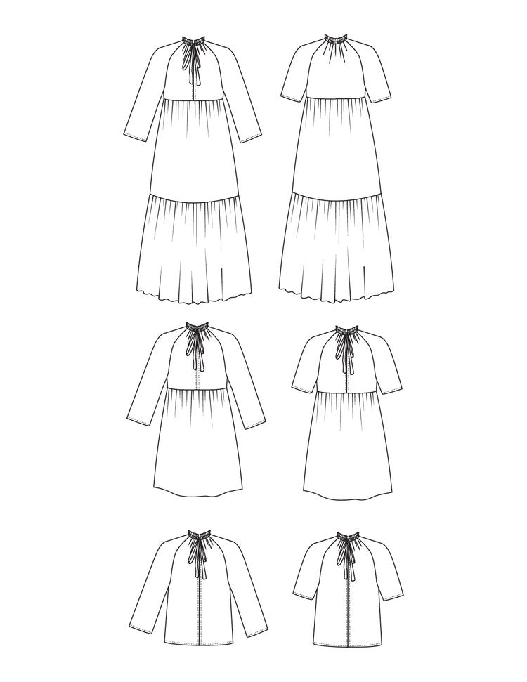 Friday Pattern Company The Wilder Gown Sewing Pattern