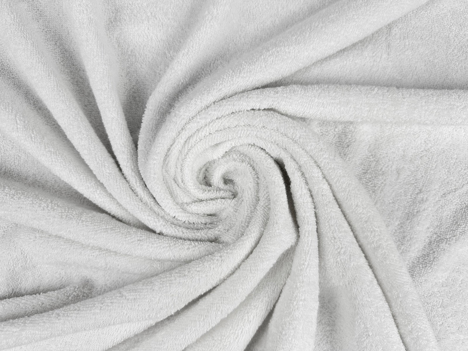 H417 Cotton Towelling White