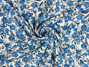 H415 Diana Blue Viscose