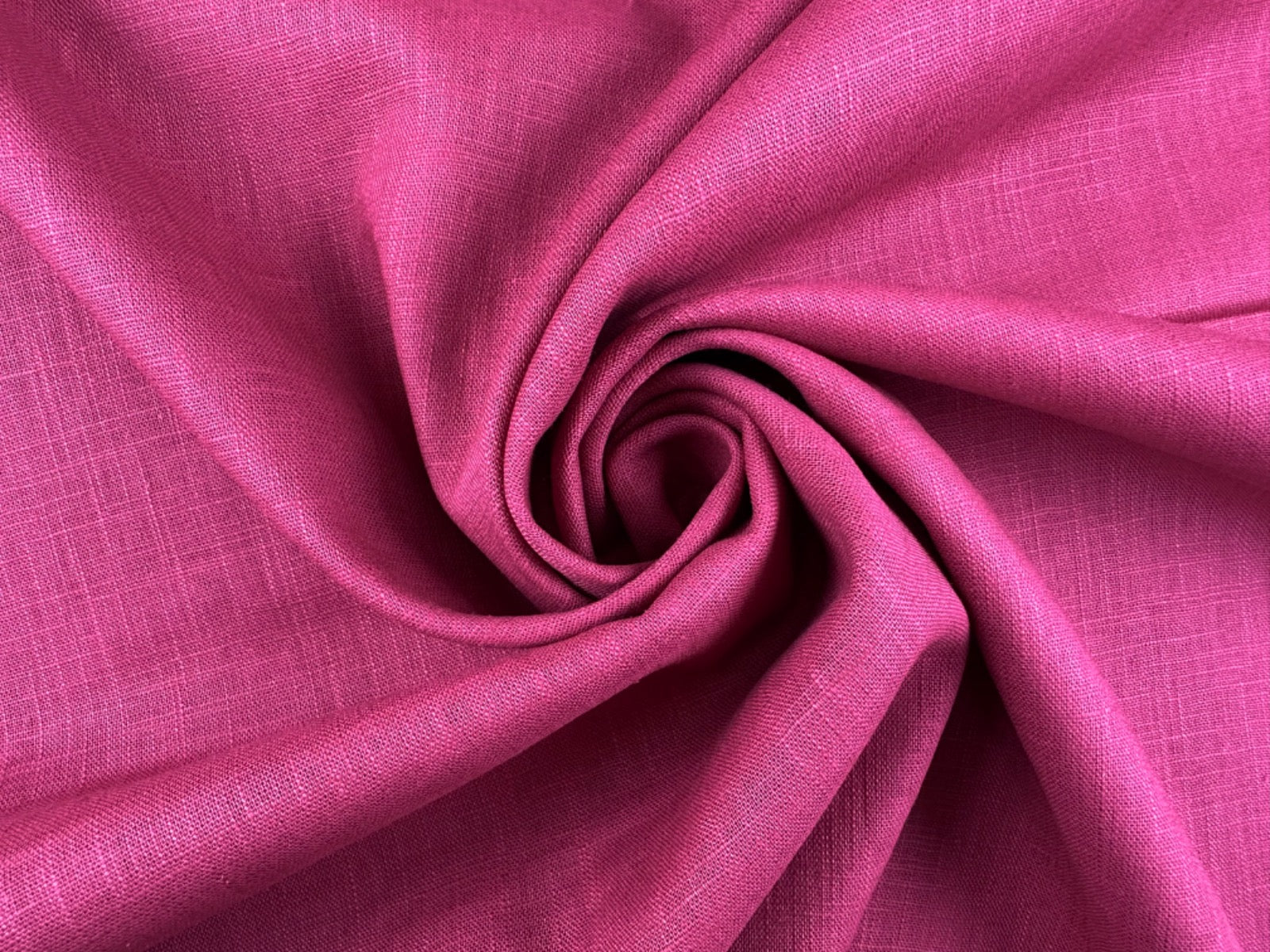 Natural Ramie Linen Look Raspberry C787