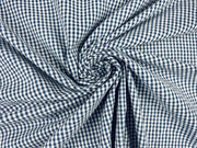 Seersucker Gingham Dark Blue C805