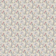 Clarke & Clarke Golden Lily Dove Plum