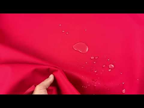 J01 Tex Ex Outdoor Heavy PU Coated Red Col 7